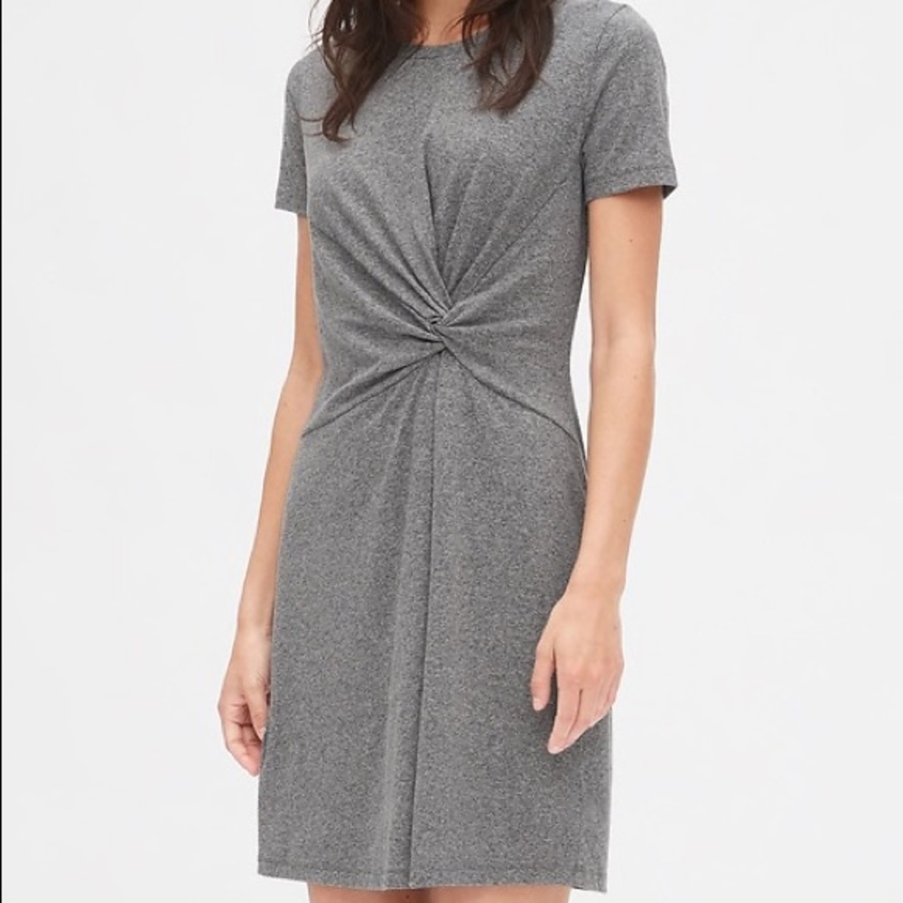 NWT Gap twist knot T-shirt dress